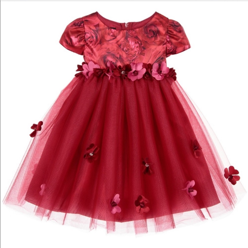 Beautiful new Red Bisscoti dress 18m